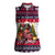 Dachshund Merry Woofmas Women Sleeveless Polo Shirt Christmas Dog Art Style - Wonder Print Shop
