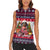 Dachshund Merry Woofmas Women Sleeveless Polo Shirt Christmas Dog Art Style - Wonder Print Shop