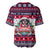 Saint Bernard Merry Woofmas Baseball Jersey Christmas Dog Art Style - Wonder Print Shop