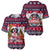 Saint Bernard Merry Woofmas Baseball Jersey Christmas Dog Art Style - Wonder Print Shop