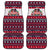 Saint Bernard Merry Woofmas Car Mats Christmas Dog Art Style - Wonder Print Shop