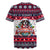 Saint Bernard Merry Woofmas Rugby Jersey Christmas Dog Art Style - Wonder Print Shop