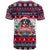 Saint Bernard Merry Woofmas T Shirt Christmas Dog Art Style - Wonder Print Shop