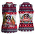 Saint Bernard Merry Woofmas Women Sleeveless Polo Shirt Christmas Dog Art Style - Wonder Print Shop