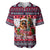German Shepherd Merry Woofmas Baseball Jersey Christmas Dog Art Style - Wonder Print Shop