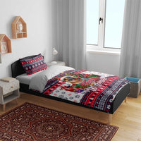 German Shepherd Merry Woofmas Bedding Set Christmas Dog Art Style - Wonder Print Shop