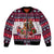 German Shepherd Merry Woofmas Bomber Jacket Christmas Dog Art Style - Wonder Print Shop