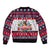 German Shepherd Merry Woofmas Bomber Jacket Christmas Dog Art Style - Wonder Print Shop
