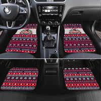 German Shepherd Merry Woofmas Car Mats Christmas Dog Art Style - Wonder Print Shop