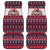 German Shepherd Merry Woofmas Car Mats Christmas Dog Art Style - Wonder Print Shop