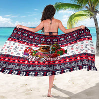 German Shepherd Merry Woofmas Sarong Christmas Dog Art Style - Wonder Print Shop