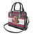 German Shepherd Merry Woofmas Shoulder Handbag Christmas Dog Art Style
