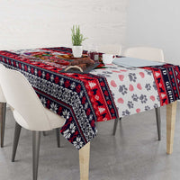 German Shepherd Merry Woofmas Tablecloth Christmas Dog Art Style - Wonder Print Shop