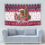 German Shepherd Merry Woofmas Tapestry Christmas Dog Art Style - Wonder Print Shop