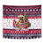 German Shepherd Merry Woofmas Tapestry Christmas Dog Art Style - Wonder Print Shop