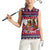 German Shepherd Merry Woofmas Women Sleeveless Polo Shirt Christmas Dog Art Style - Wonder Print Shop