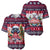 Poodle Merry Woofmas Baseball Jersey Christmas Dog Art Style - Wonder Print Shop