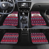 Poodle Merry Woofmas Car Mats Christmas Dog Art Style - Wonder Print Shop