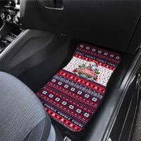 Poodle Merry Woofmas Car Mats Christmas Dog Art Style - Wonder Print Shop