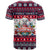 Poodle Merry Woofmas T Shirt Christmas Dog Art Style - Wonder Print Shop