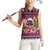 Poodle Merry Woofmas Women Sleeveless Polo Shirt Christmas Dog Art Style - Wonder Print Shop