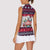 Poodle Merry Woofmas Women Sleeveless Polo Shirt Christmas Dog Art Style - Wonder Print Shop