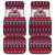 Dalmatian Merry Woofmas Car Mats Christmas Dog Art Style - Wonder Print Shop