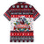 Dalmatian Merry Woofmas Family Matching Off The Shoulder Long Sleeve Dress and Hawaiian Shirt Christmas Dog Art Style - Wonder Print Shop