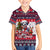 Dalmatian Merry Woofmas Family Matching Off Shoulder Maxi Dress and Hawaiian Shirt Christmas Dog Art Style - Wonder Print Shop