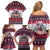 Dalmatian Merry Woofmas Family Matching Off Shoulder Short Dress and Hawaiian Shirt Christmas Dog Art Style - Wonder Print Shop