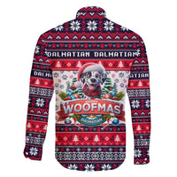 Dalmatian Merry Woofmas Family Matching Puletasi and Hawaiian Shirt Christmas Dog Art Style - Wonder Print Shop