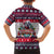 Dalmatian Merry Woofmas Family Matching Short Sleeve Bodycon Dress and Hawaiian Shirt Christmas Dog Art Style - Wonder Print Shop