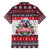 Dalmatian Merry Woofmas Family Matching Short Sleeve Bodycon Dress and Hawaiian Shirt Christmas Dog Art Style - Wonder Print Shop