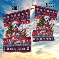 Dalmatian Merry Woofmas Garden Flag Christmas Dog Art Style - Wonder Print Shop
