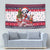 Dalmatian Merry Woofmas Tapestry Christmas Dog Art Style - Wonder Print Shop