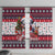 Dalmatian Merry Woofmas Window Curtain Christmas Dog Art Style - Wonder Print Shop