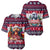 Afghan Hound Merry Woofmas Baseball Jersey Christmas Dog Art Style - Wonder Print Shop