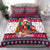 Afghan Hound Merry Woofmas Bedding Set Christmas Dog Art Style - Wonder Print Shop
