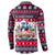 Afghan Hound Merry Woofmas Button Sweatshirt Christmas Dog Art Style - Wonder Print Shop