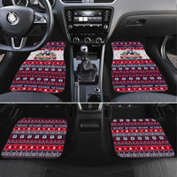 Afghan Hound Merry Woofmas Car Mats Christmas Dog Art Style - Wonder Print Shop