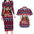 Afghan Hound Merry Woofmas Couples Matching Long Sleeve Bodycon Dress and Hawaiian Shirt Christmas Dog Art Style - Wonder Print Shop