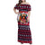 Afghan Hound Merry Woofmas Family Matching Off Shoulder Maxi Dress and Hawaiian Shirt Christmas Dog Art Style - Wonder Print Shop