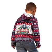 Afghan Hound Merry Woofmas Kid Hoodie Christmas Dog Art Style - Wonder Print Shop