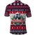 Afghan Hound Merry Woofmas Polo Shirt Christmas Dog Art Style - Wonder Print Shop