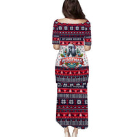 Afghan Hound Merry Woofmas Puletasi Christmas Dog Art Style - Wonder Print Shop