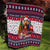 Afghan Hound Merry Woofmas Quilt Christmas Dog Art Style - Wonder Print Shop