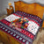 Afghan Hound Merry Woofmas Quilt Christmas Dog Art Style - Wonder Print Shop