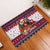 Afghan Hound Merry Woofmas Rubber Doormat Christmas Dog Art Style - Wonder Print Shop