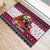 Afghan Hound Merry Woofmas Rubber Doormat Christmas Dog Art Style - Wonder Print Shop