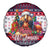 Afghan Hound Merry Woofmas Spare Tire Cover Christmas Dog Art Style - Wonder Print Shop